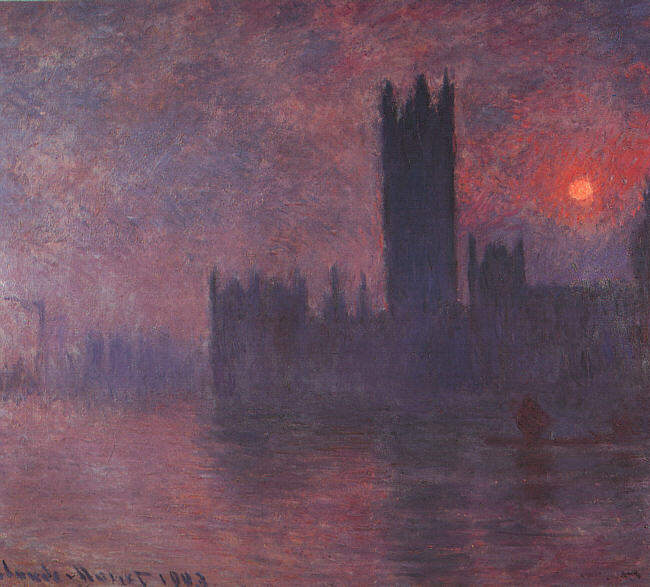 Houses of Parliament at Sunset